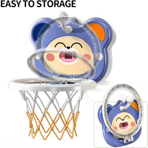 TEMI Indoor Mini Basketball Hoop for Toddlers Kids Boys Age 2 3 4 5 6, Toddlers Basketball Hoop with 4 Balls & Electronic Scoreboard, Toddler Boys Toys, Christmas Toys Gifts for 3 4 5 6 Year Old Boys