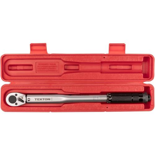 TEKTON 3/8 Inch Drive Micrometer Torque Wrench (10-80 ft.-lb.) | 24330