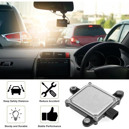 No.8816208060 Cruise Control Distance Radar Sensor for Toyota Sienna 2021-2024 Black Automotive Car Cruise Control Module Unit Plastic,Metal 1 Pcs