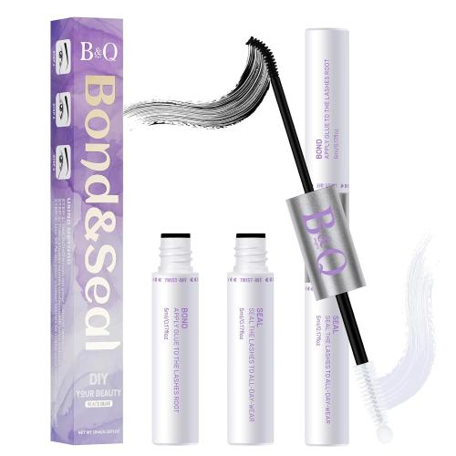 B&Q Lash Bond and Seal, Waterproof Latex-Free Lash Glue for Clusters, 10ml