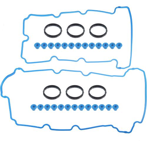 X AUTOHAUX Valve Cover Gasket Set for Ford Escape 3.0L V6 2006-2008 for Mazda Tribute 3.0L V6 2005-2006 for Mercury Mariner 2005-2006 VS50708R