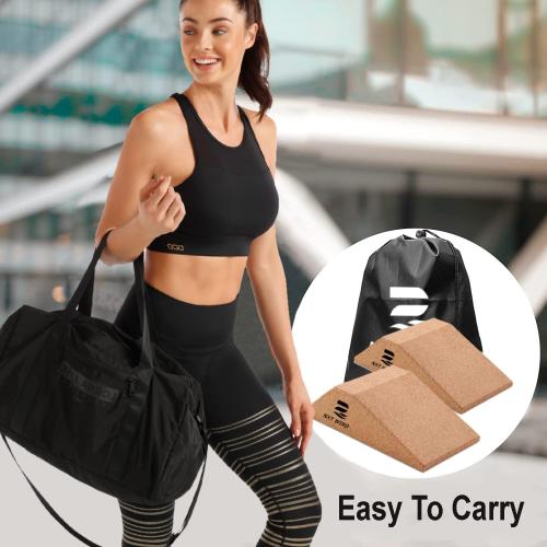 Squat Wedge Block Non Slip Professional Slant Board for Calf Stretching from NXT WIND, Adjustable Angles Knees Over Toes Equipment, Squat Ramp Foot Wedges for Squats Yoga Wedge Great for Exercise