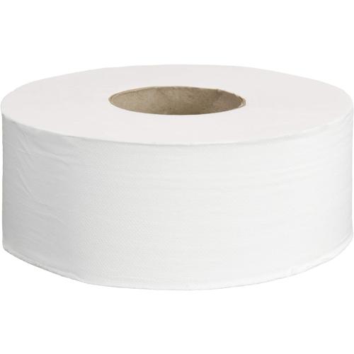 AmazonCommercial 2-Ply White Jumbo Roll Toilet Paper, 9 in, Septic Safe, Compatible with Universal Dispensers, FSC Certified, 1000 Feet Per Roll (Pack of 12)