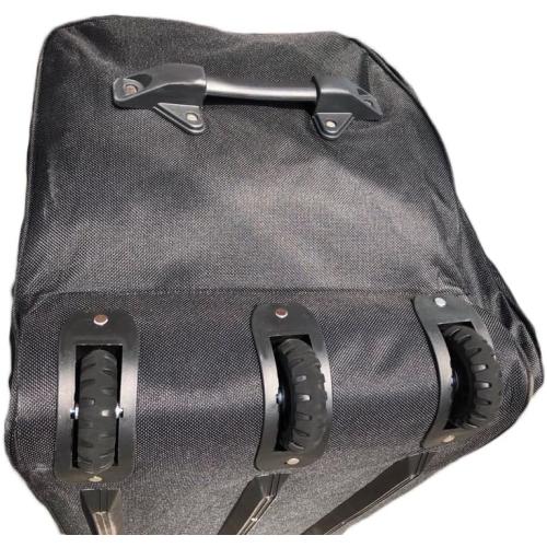 Gothamite 36-inch Rolling Duffle Bag with Wheels, Luggage Bag, Hockey Bag, XL Duffle Bag With Rollers, Heavy Duty Oversized Bag (Black)
