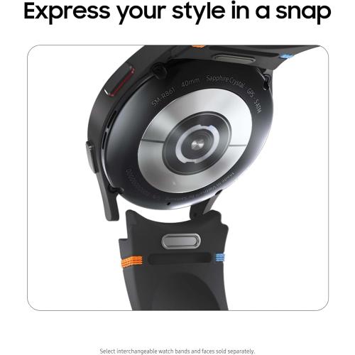 Samsung Galaxy Watch FE 40mm Bluetooth AI Smartwatch w/Fitness Tracking, BIA Sensor, Personalized HR Zones, Heart Rate Tracker, Sleep Monitor, 2024, Pink Gold [US Version, 1Yr Manufacturer Warranty]