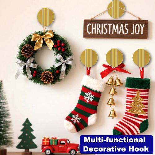 Suction Cup Hooks, Shower Hooks for Inside Shower – Removable Towel Hooks for Bathroom Window Glass Mirror Tile, Bath Robe Looafh Hook for Hanging – Waterproof & Rustproof, Gold(2 Pack)