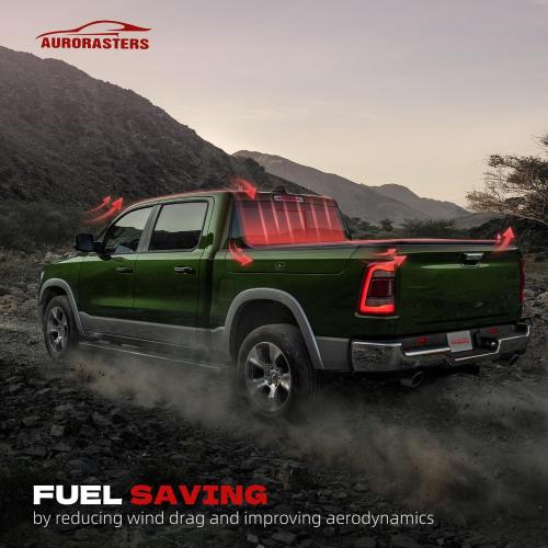 Hard Tri Fold Truck Bed Tonneau Cover for 2022 2023 2024 2025 Ford Maverick 4.6FT(54.4) Bed,No Drilling,All Weather Protection,Anti-Theft Security 2025 Ford Maverick Tonneau Cover