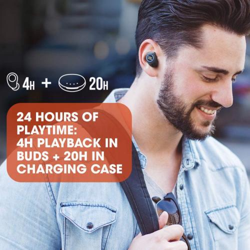 JBL FREEXBLK Free X Wireless in-Ear Headphones - (JBLFREEXBLKBT) Black (Renewed)