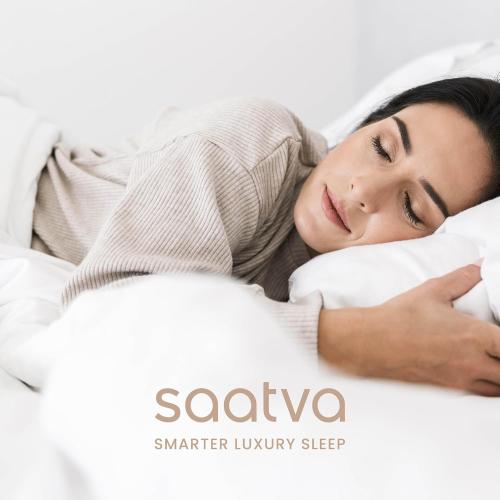 Saatva Graphite Memory Foam Mattress Topper | 3 Memory Foam Layer, Enhanced Comfort and Cooling, Queen