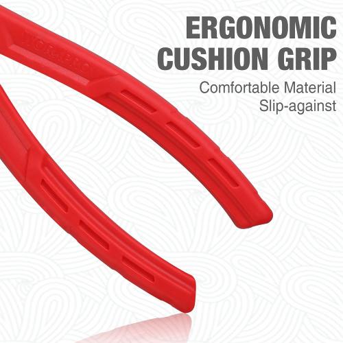 WORKPRO 6.5 Linesman S Screw Extractor Pliers(Combination Pliers) with Unique Non-slip Jaws, Stripped Screw Remover Tool, Lineman Plier for Quickly Removal of Damaged or Rusted Fasteners