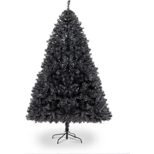 7.5 Black Artificial Christmas Tree, Classic