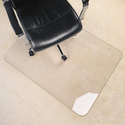 [Upgraded Version] Crystal Clear 1/5 Thick 54 x 32 Heavy Duty Hard Chair Mat, Can be Used on Carpet or Hard Floor
