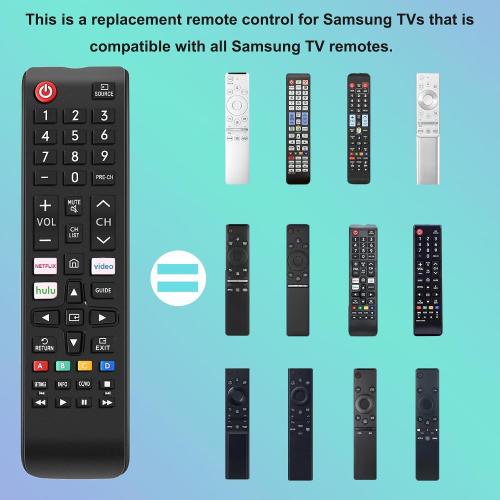 EONCHARM Universal Remote Control for All Samsung TV Compatible with All Samsung LCD LED HDTV 3D Smart TVs Models