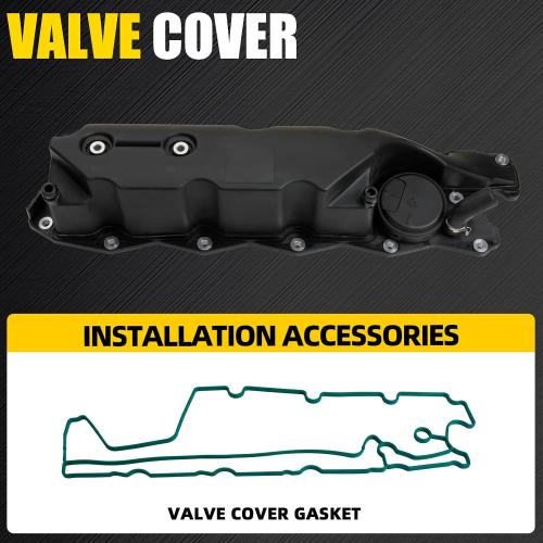 Valve Cover Compatible with 2011-2016 Volvo S60 S80 2010-2016 XC60 2009-2015 XC70 2015-2016 V60 3.0L OE 30757664 30788442 30788484 31319643 264-933