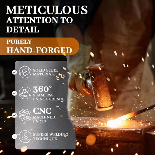 Paper Towel Holder, Hand-Forged Vintage Gold Paper Towel Stand Holder, Kitchen Heavy Duty Solid Metal Countertop Roll Paper Organizer