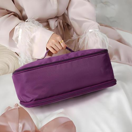 Cambond Travel Underwear Organizer Bag - 4-in-1 Double Layer Lightweight Bra Organizer, Portable Expandable Compression Packing Cubes Travel Packing Organizers, Underwear Storage Bag for Women