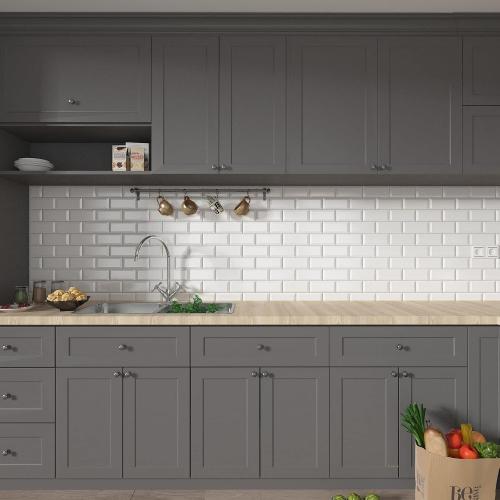 Decotalk 30x200 Grey Wallpaper Peel and Stick, Solid Grey Wallpaper Removable, Solid Color Contact Paper for Cabinets and Drawers Wallpapers for Bedroom Gray Wall Paper Vinyl Wrap Self Adhesive