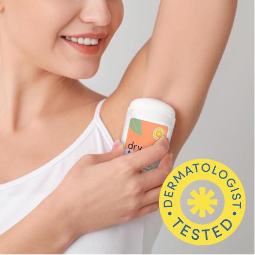 Dry Idea Plant Based Antiperspirant with Aluminum Sweat Blockers Invisible Solid Deodorant for Women – Fresh Breeze Scent, 2X Longer Sweat Protection, 72Hr Sweat & Odor Control for Sensitive Skin, 3pk