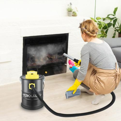 Ash Vacuum Cleaner,2.6 Gallon Heat-Resistant Lightweight Canister Vac Cleaners with 800W Powerful Suction and Blowing for Home