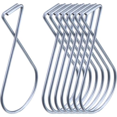 Outus 30 Packs Hook Clips Ceiling Tile Hooks T-bar Drop Ceiling Clips for Office, Classroom, Home and Wedding Decoration, Hanging Sign from Suspended Tile/Grid/Drop Ceilings