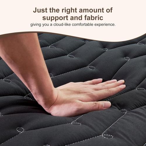 Premium Foam 3.2 Thick Japanese Futon Floor Mattress - 80x60 100% High-Density Foam,Comfortable Sleeping Pad,Tatami Mat for Dorm,Bedroom or Guest Room，Boys Girls Dormitory Pads(Black)