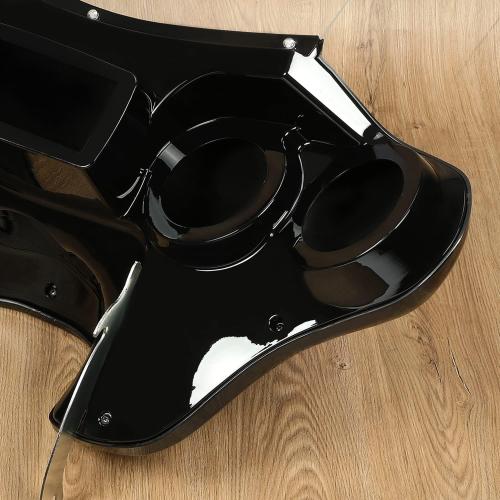 KUAFU Batwing Fairing Compatible with 1986-2015 Harley Davidson FLSTN Heritage Softail Classic Deluxe Fat Boy w/Windshield 4 Speaker Front