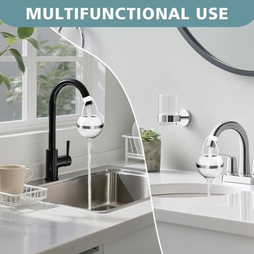 Bath Filter for Tub - Bathtub Water Filter for Softer Skin & Hair, 8 Stages Hotel Grade Filtration Bath Water Filter,2,500 Gal of Filtration, BPA Free, Easy to Install