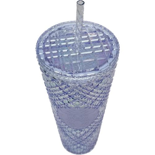 Starbucks 2022 Holiday Jewel Venti 24oz Tumbler with Straw (White)