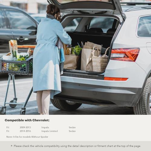 YHTAUTO Rear Trunk Gas Struts Shocks Replacement for Chevrolet 2009-2013 Impala, 2014-2016 Impala Limited, Sedan, Set of 2 Lift Supports, Replace# 25964299