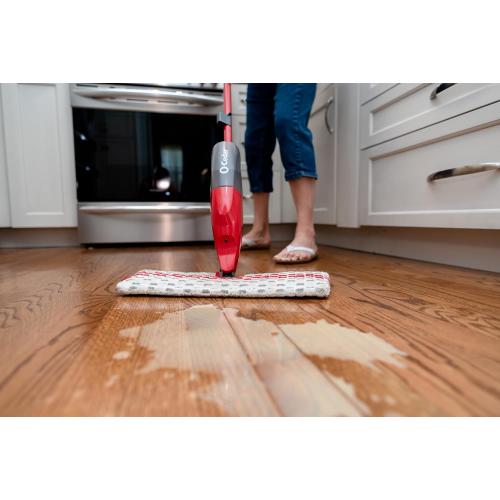 O-Cedar ProMist MAX Microfiber Spray Mop Removes 99% of Bacteria with just Water, Features 1 Extra Refill