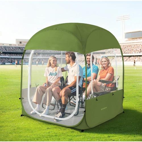 Sports Tent, Instant Weather Proof Clear View Bubble Tent with Carry Bag, Portable & Foldable Pop Up Tents Shelter for Watching Sports Events, Camping, Fishing