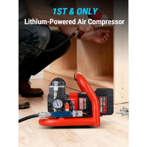 Ultra Quiet Cordless Air Compressor Compatible with for Makita Battery,Portable Air Compressor Oil Free 18V 18.5V 21V,60dB,Small Lightweight Universal for Woodwork Nailing Car Pneumatic Tool