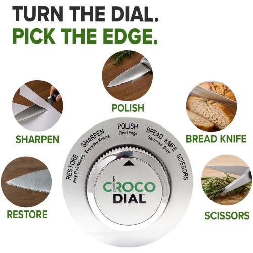 5-in-1 Knife Sharpener for Straight & Serrated Knives