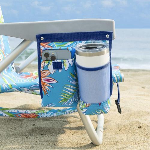 Tommy Bahama  Backpack Beach Chair 5 Position Chair, Including Lay Flat (Floral)