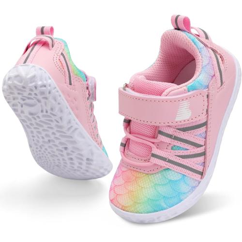 Size 1 month u 2 month .....BARERUN Baby Sneakers Toddler Shoes Soft Anti-Slip Sole Newborn First Walkers Infant Toddler Breathable Athletic Running Shoes