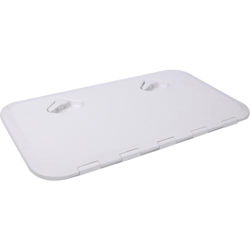 Amarine Made Boat Hatch 24 X 14, 180 Degree Lid Hinge Boat Deck Hatch, Marine Hatch with Non Slip Surface, Durable Construction Boat Access Hatch & Lid, Weatherproof and Easy to Install