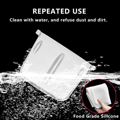 Temmis Center Console Wireless Charging Mat for Tesla Model 3 2021-2023 / Model Y 2021-2024, Anti-Slip Waterproof Silicone Phone Pad Cover for Model 3/Y (White)