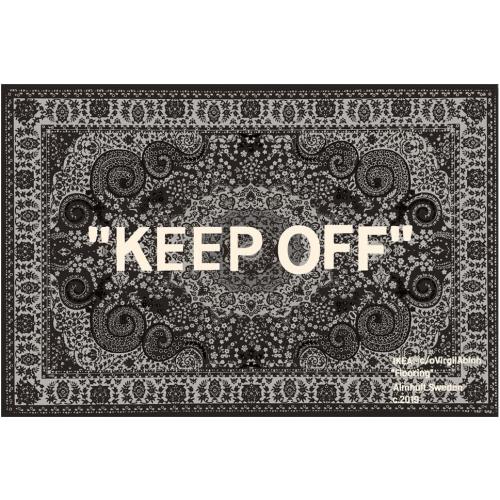 KEEP OFF Rug Cashew Flower Classic Paisley Cashmere Large Carpet Hypebeast Decor Parlor Bedroom Playroom Artistic Premium Floor Mat (50x80cm(1.6x2.6ft))