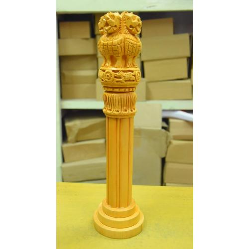 Hastha Kalalu | Handmade Wooden State Emblem Of India (Kondapalli Bommalu)