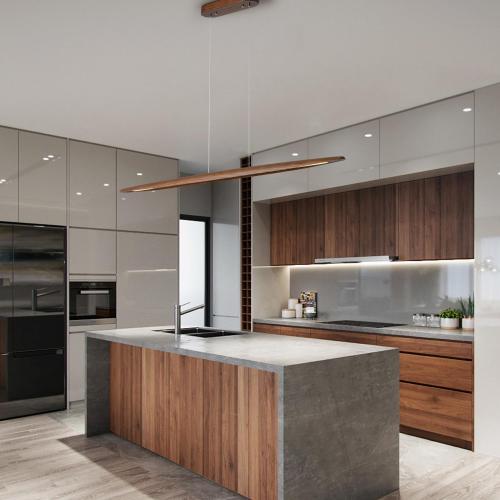51 Wood Linear Pendant Light Wood Dining Room Light Fixture Modern Pool Table Lights Kitchen Island Lights for Dining Room Bar Kitchen Island Walnut Color
