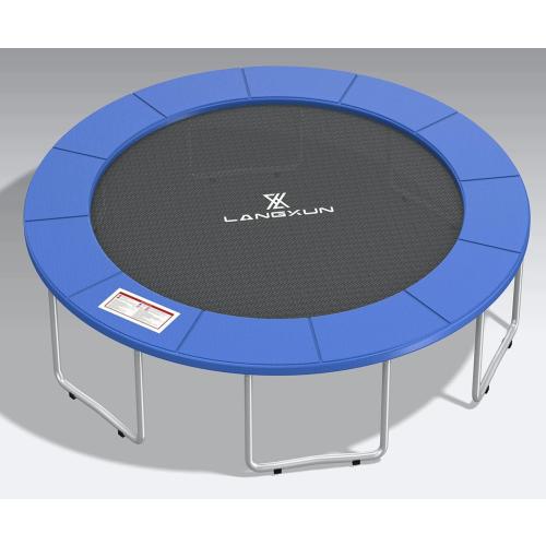 LANGXUN Universal Trampoline Repalcement Safety Pad, 8ft 10ft 12ft 14ft 15ft 16ft Waterproof Surround Spring Foam Cover for Round Frame
