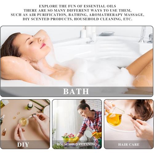 Vanilla Essential Oil 100ml, MAYJAM Premium Essential Oils for Aromatherapy, Diffuser, Soap Making, Candle Making, Large Bottle Vanilla Oil with Gift Box(3.38fl.oz)