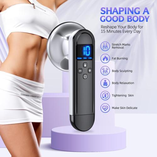 COMEBY Body Sculpting Machine - Professional Handheld Cordless Cellulite Massager - Suitable for Belly, Neck, Legs, Hip, Arms