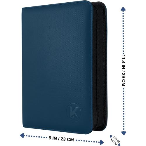 Top loader Binder, Holds 128  Toploaders（Purple)