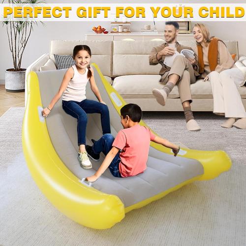 Wdmiya Sensory Chair for Kids, Sensory Room Kids Rocking Chair, Air Cloud Inflatable Sensory Chair, Crash Pads for Children Sensory, Indoor/Outdoor Gifts for Toddler