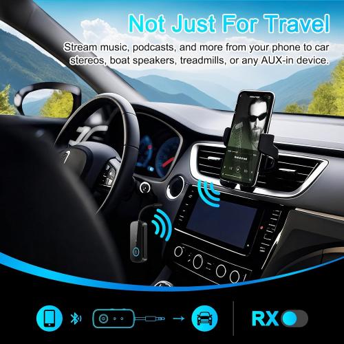 Ultra Pro Bluetooth Transmitter Receiver, Wireless Adapter for Airplane/TV