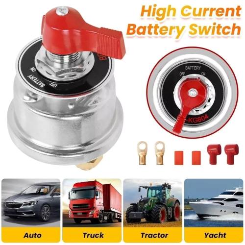300A High Current Master Battery Disconnect Switch for Car Vehicle RV Truck