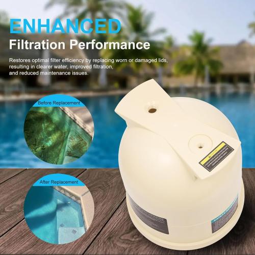 178561 Lid Assembly Compatible with Pentair Clean & Clear and Predator Pool and Spa CC150 CC75 CC200 Cartridge Filters, Pool Filter Lid Replaces 178561