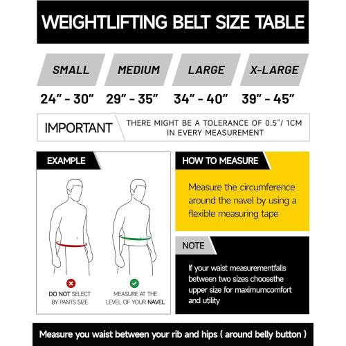 MANUEKLEAR Lifting Belt Lever for Men Women, 10mm Quick Locking Lever Belt Weightlifting with Adjustable Buckle, Lever Weight Lifting Belt for Powerlifting & Deadlifts