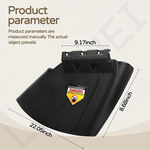 121-0739 Discharge Deflector Chute Compatible with Ex-Mark Toro Time-Cuter 74643 74750 74760 74395 7439074640 74641 74642 Lawn Mower